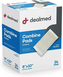 ABD Combine Pad Sterile 8 x 10  24/Bx Online Price Only