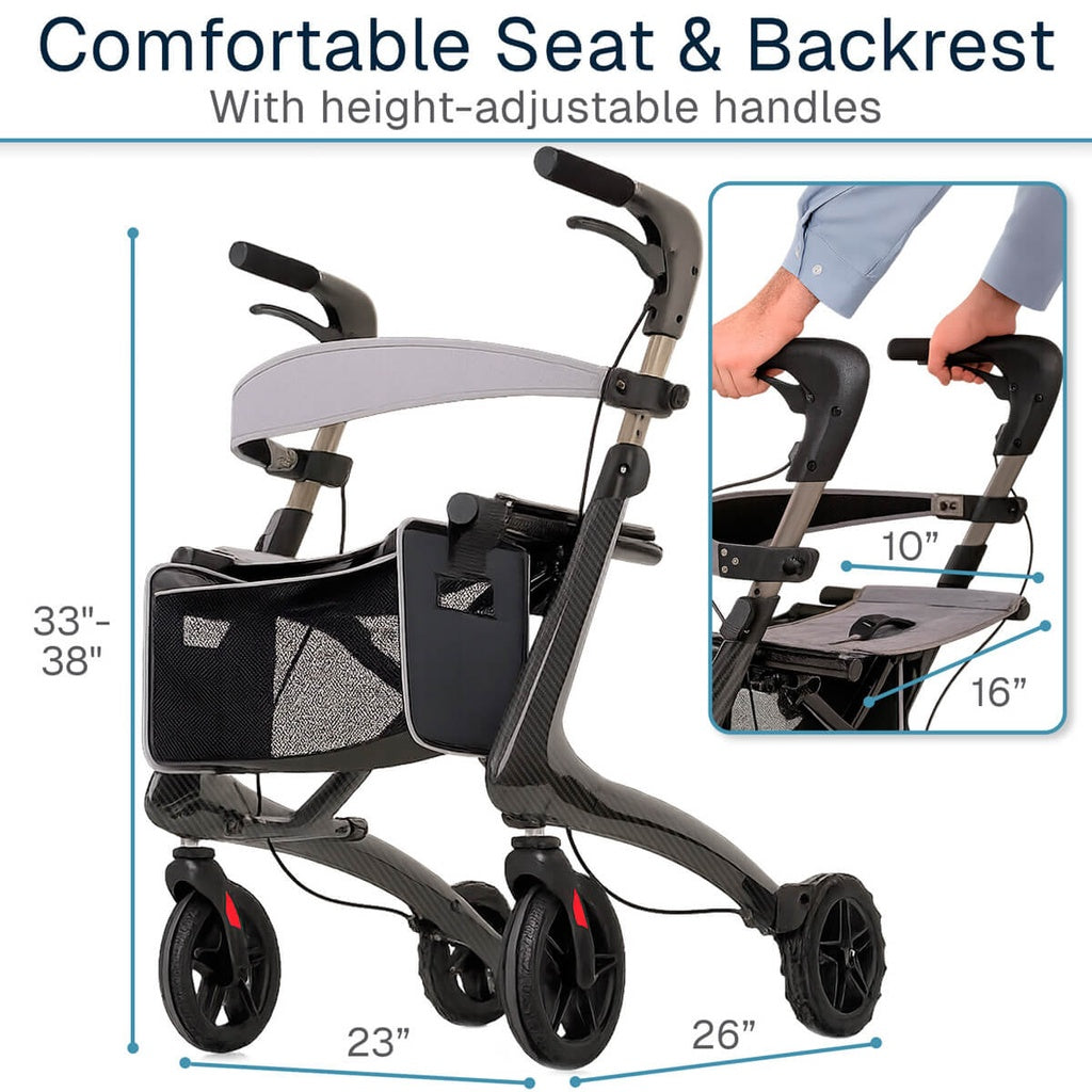 *Inspected Return* CarbonGlide Rollator