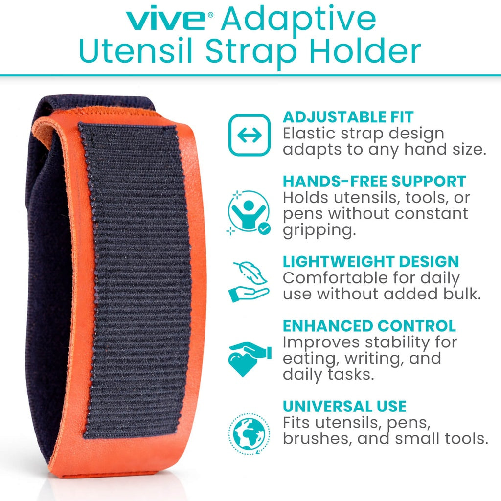 Adaptive Utensil Strap Holder