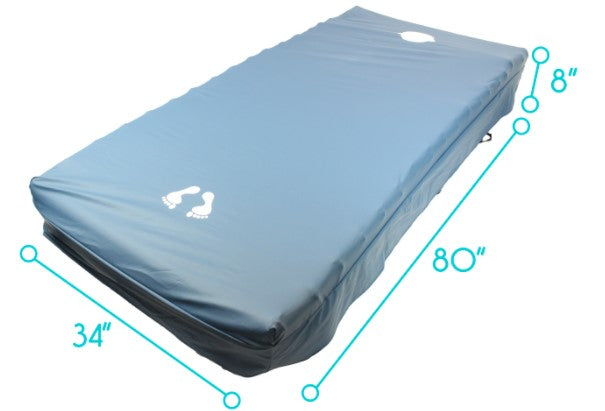 Low Air Loss Alternating Pressure Mattress 8" Cover