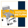 *Inspected Return* Shower Commode Transport Chair