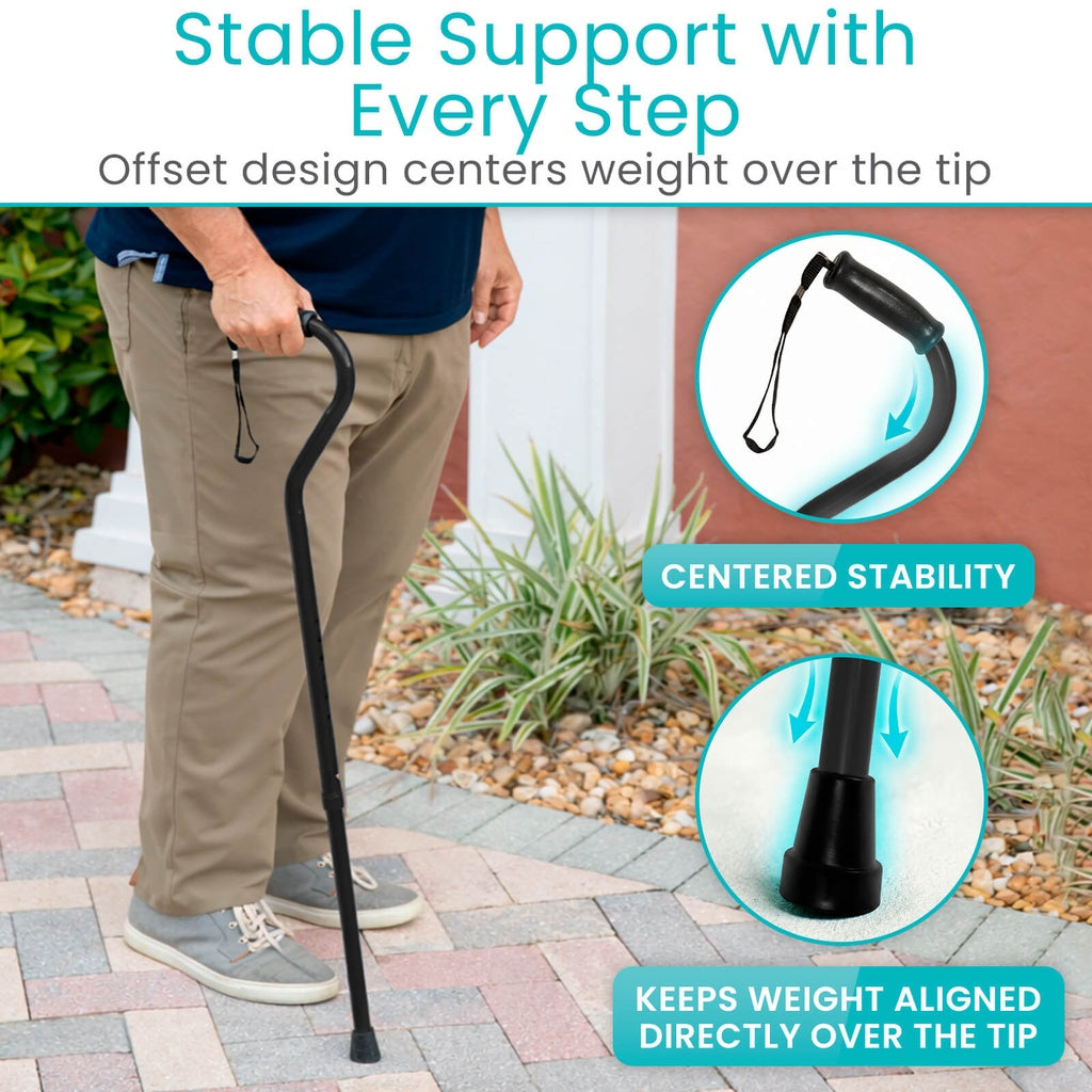 Offset Bariatric Cane