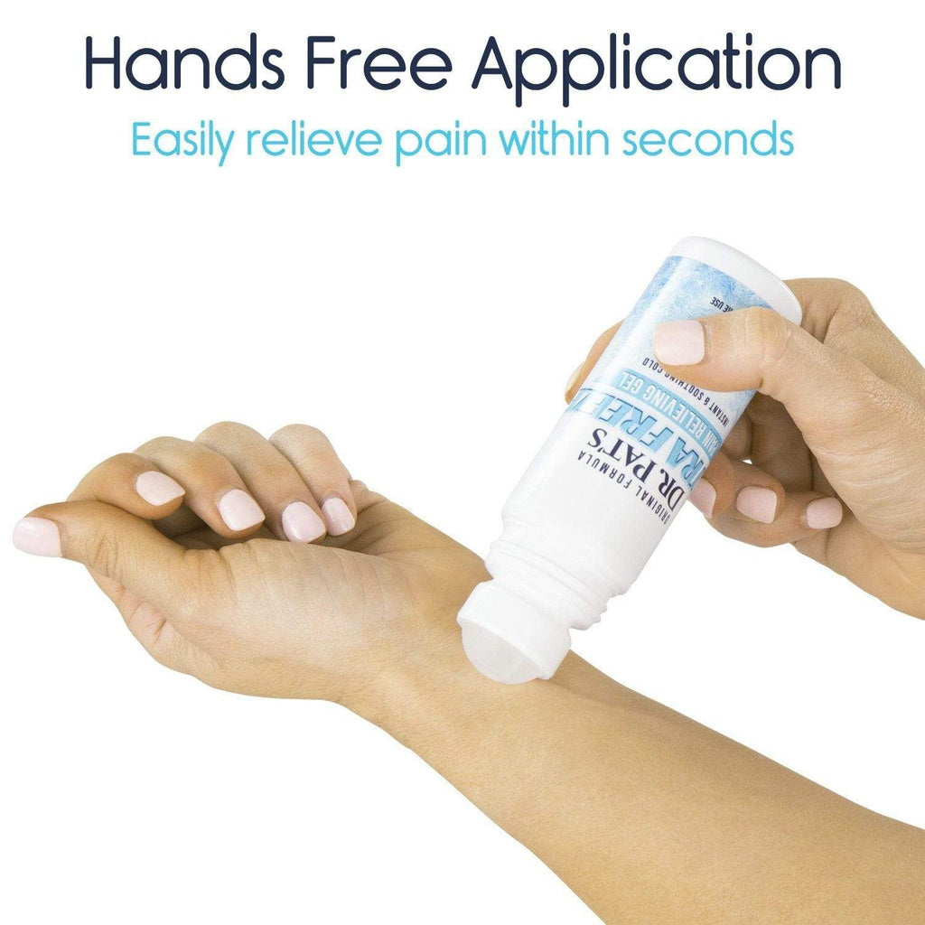 Dr. Pat's Ultra Freeze Pain Cream 3oz Roll On (2 Pack)