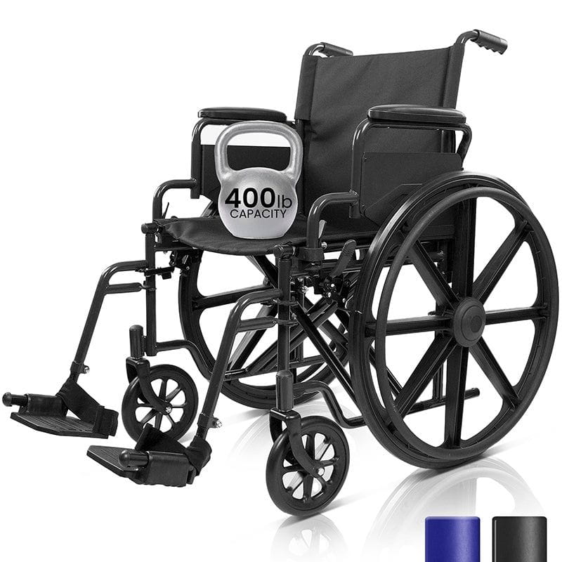 Heavy Duty Wheelchair (20", 400 lbs)