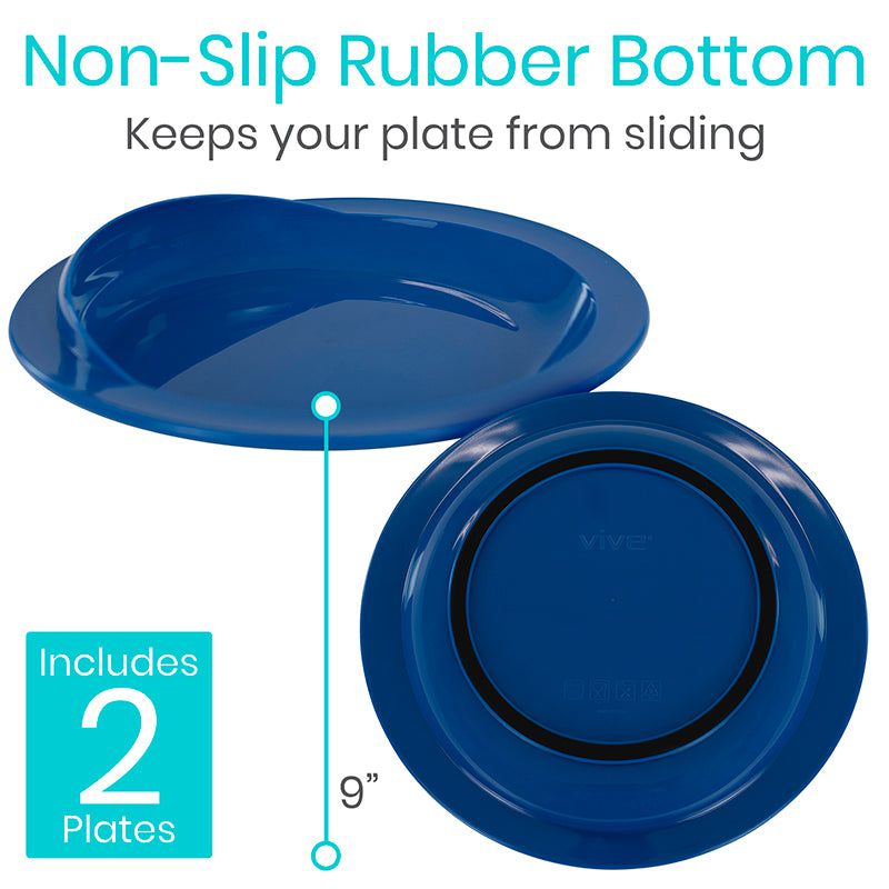 Spill Proof Scoop Plate