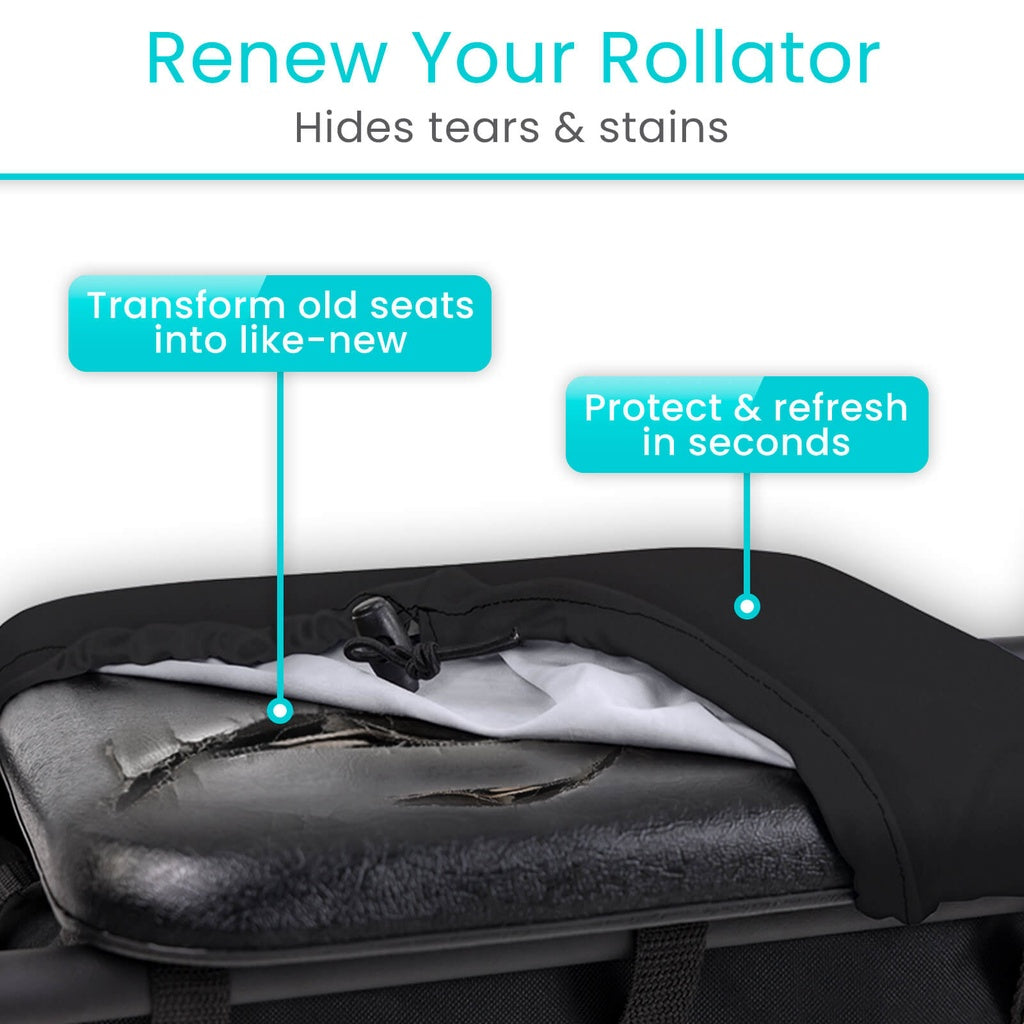 Rollator Seat and Backrest Cover