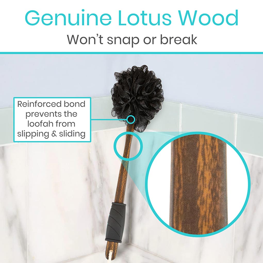 Loofah Brush Dark