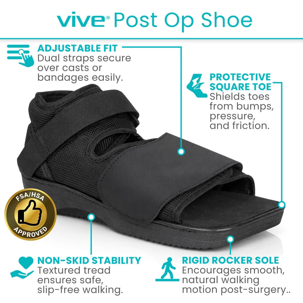 Post Op Shoe With Imprinting