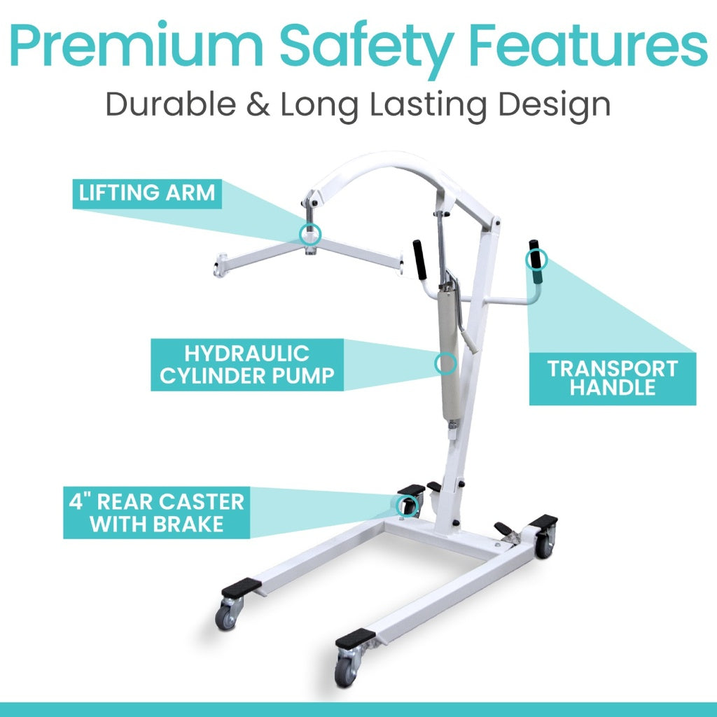 Hydraulic Patient Lift With Sling