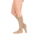 Zippered Knee High Compression Stockings 20-30mmHg