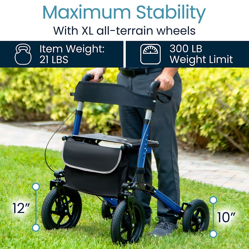 Sunstride Rollator - All Terrain Edition