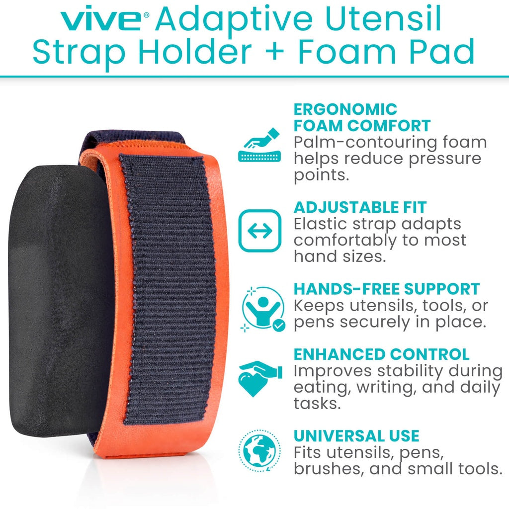 Adaptive Utensil Strap Holder