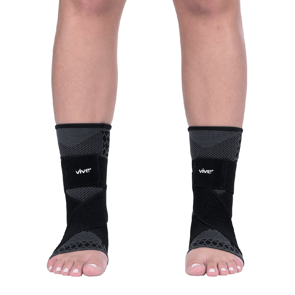 Ankle Sleeve With Straps (Pair)