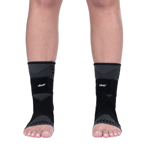 Ankle Sleeve With Straps (Pair)