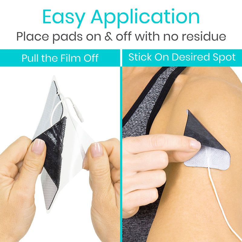 TENS Electrodes (Fabric Back) - 10 Sets of 4