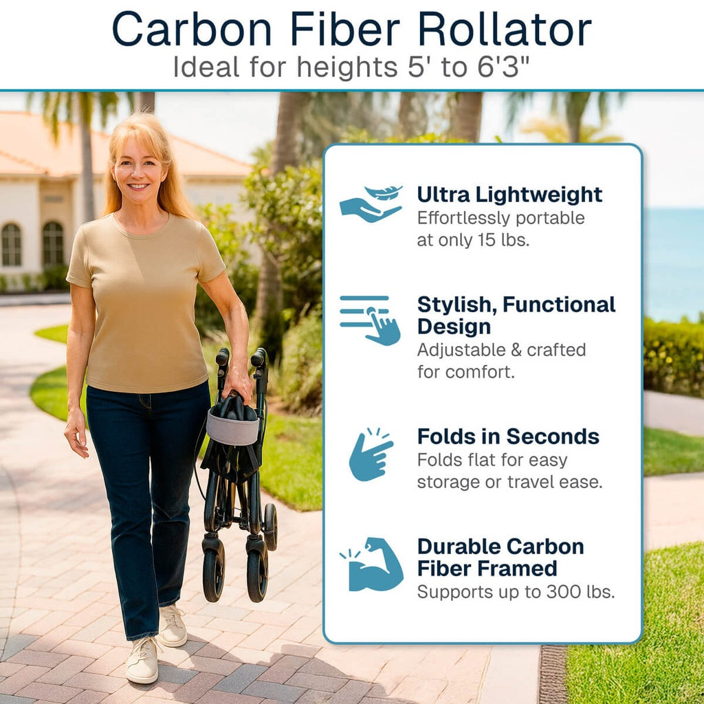 *Inspected Return* CarbonGlide Rollator
