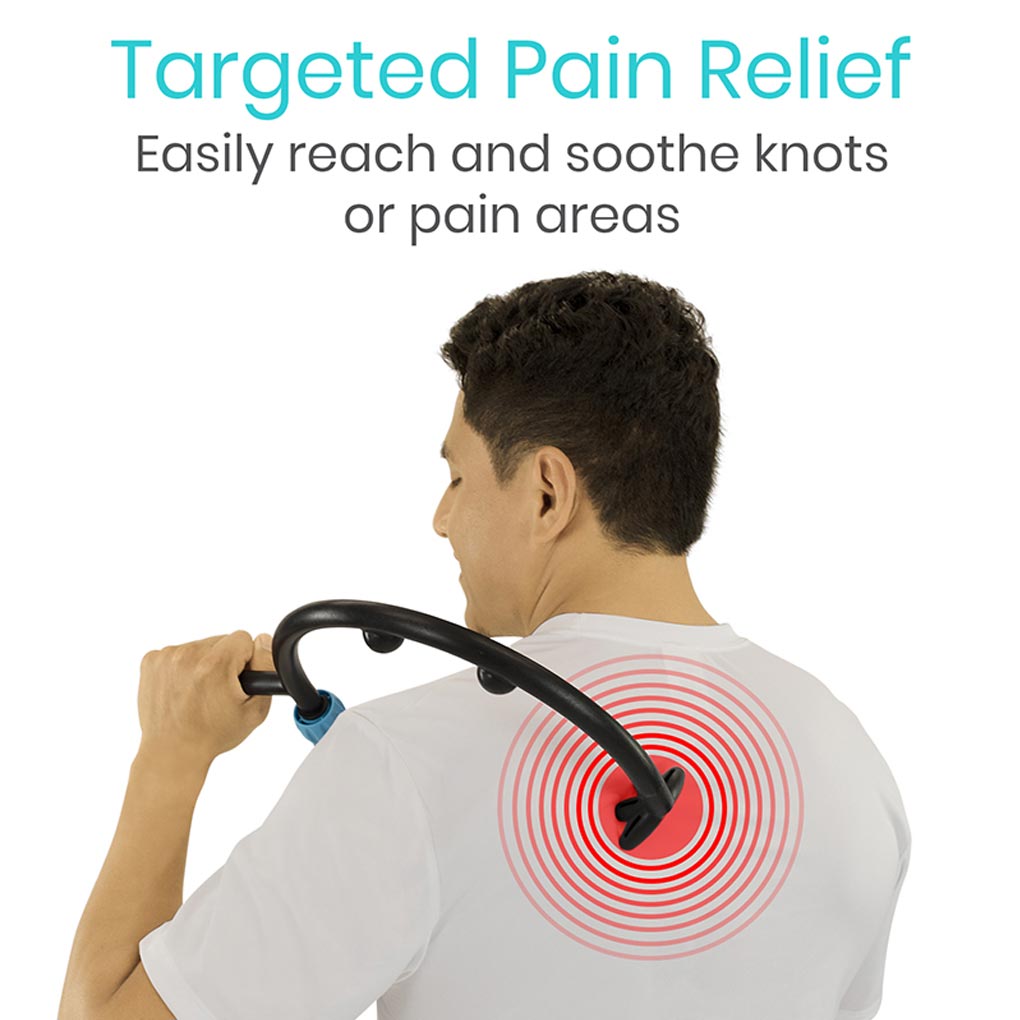 Massage Cane with Interchangeable Heads