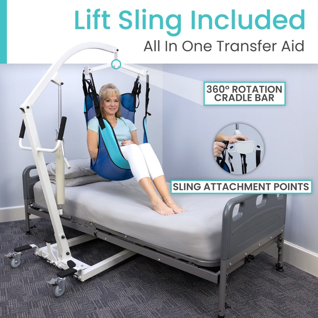 Hydraulic Patient Lift With Sling