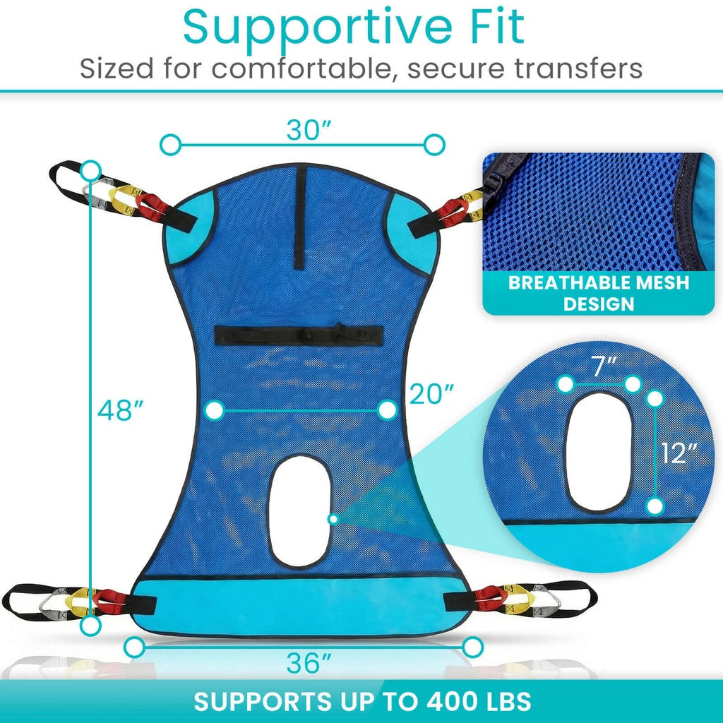 Lift Sling with Opening