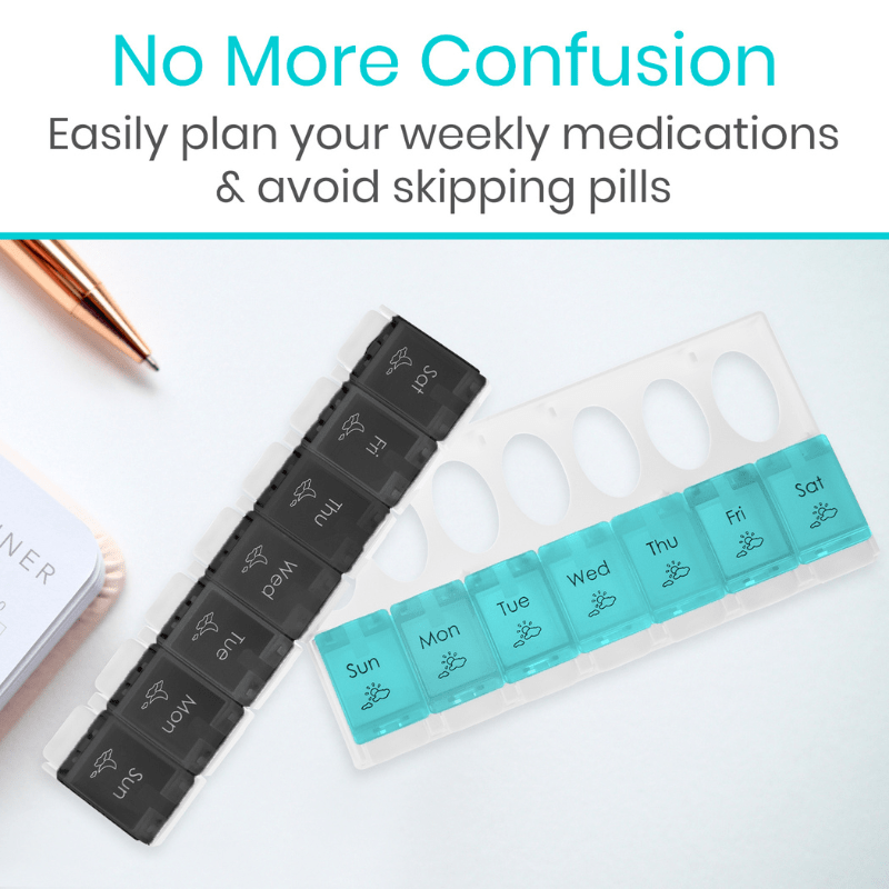 AM and PM Pill Organizer