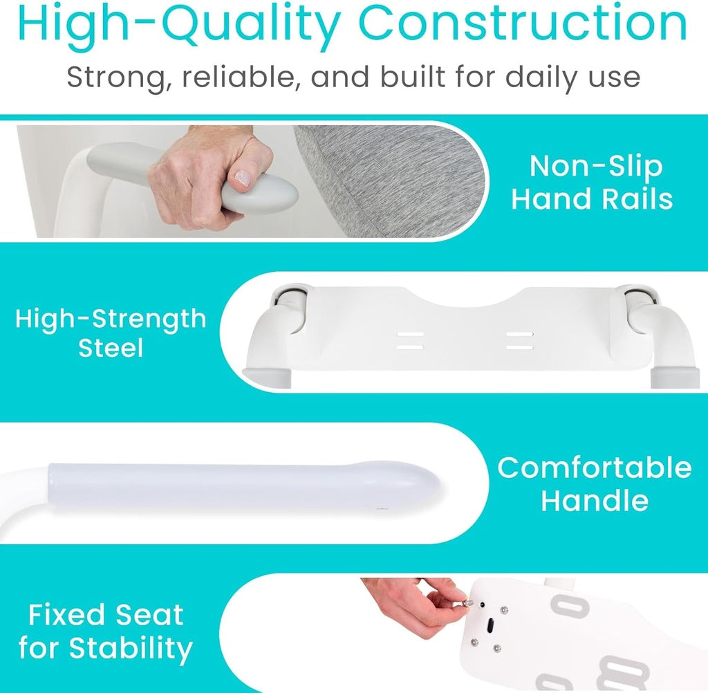 *Inspected Return* Rise Up Toilet Rail