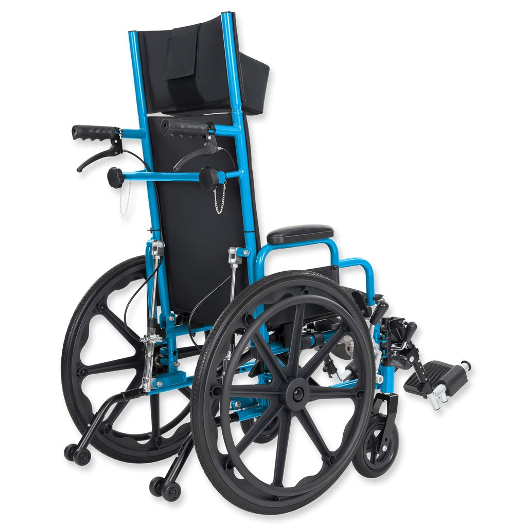Reclining Pediatric Wheelchair (14", 150 lbs)