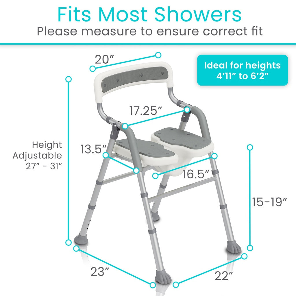EasyRinse Shower Chair