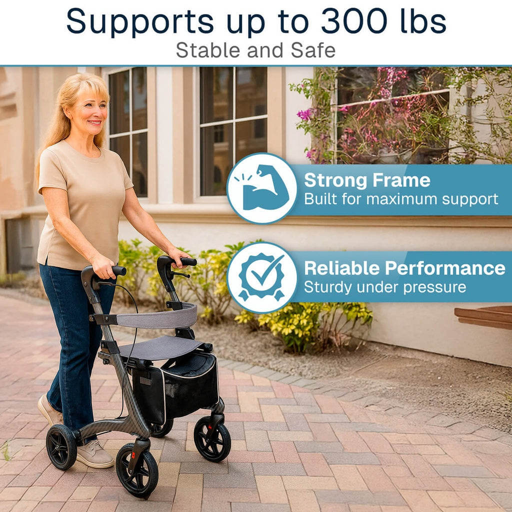 *Inspected Return* CarbonGlide Rollator
