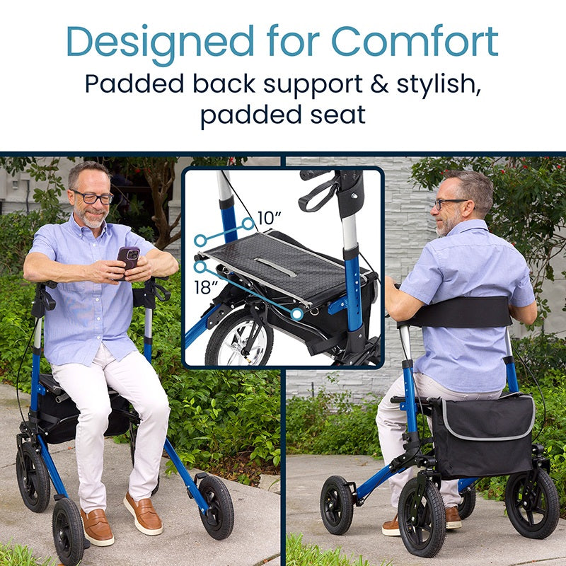 Sunstride Rollator - All Terrain Edition