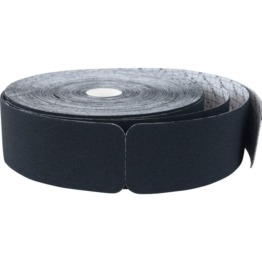 Kinesiology Tape Pre-Cut 2''x105' Black