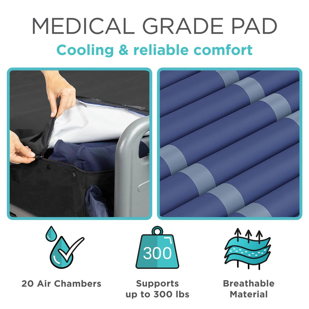 Low Air Loss Alternating Pressure Mattress 8" Standard