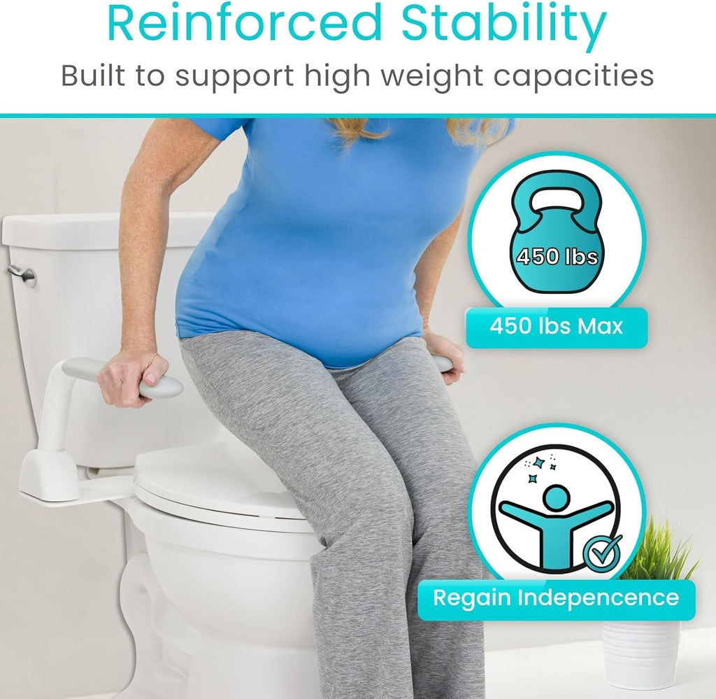 *Inspected Return* Rise Up Toilet Rail