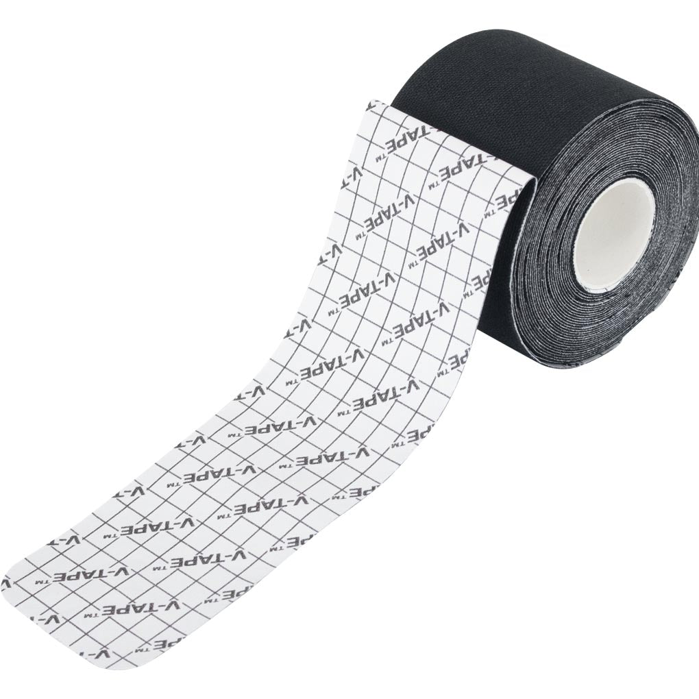 Kinesiology Tape Pre-Cut 2''x16.4' Black