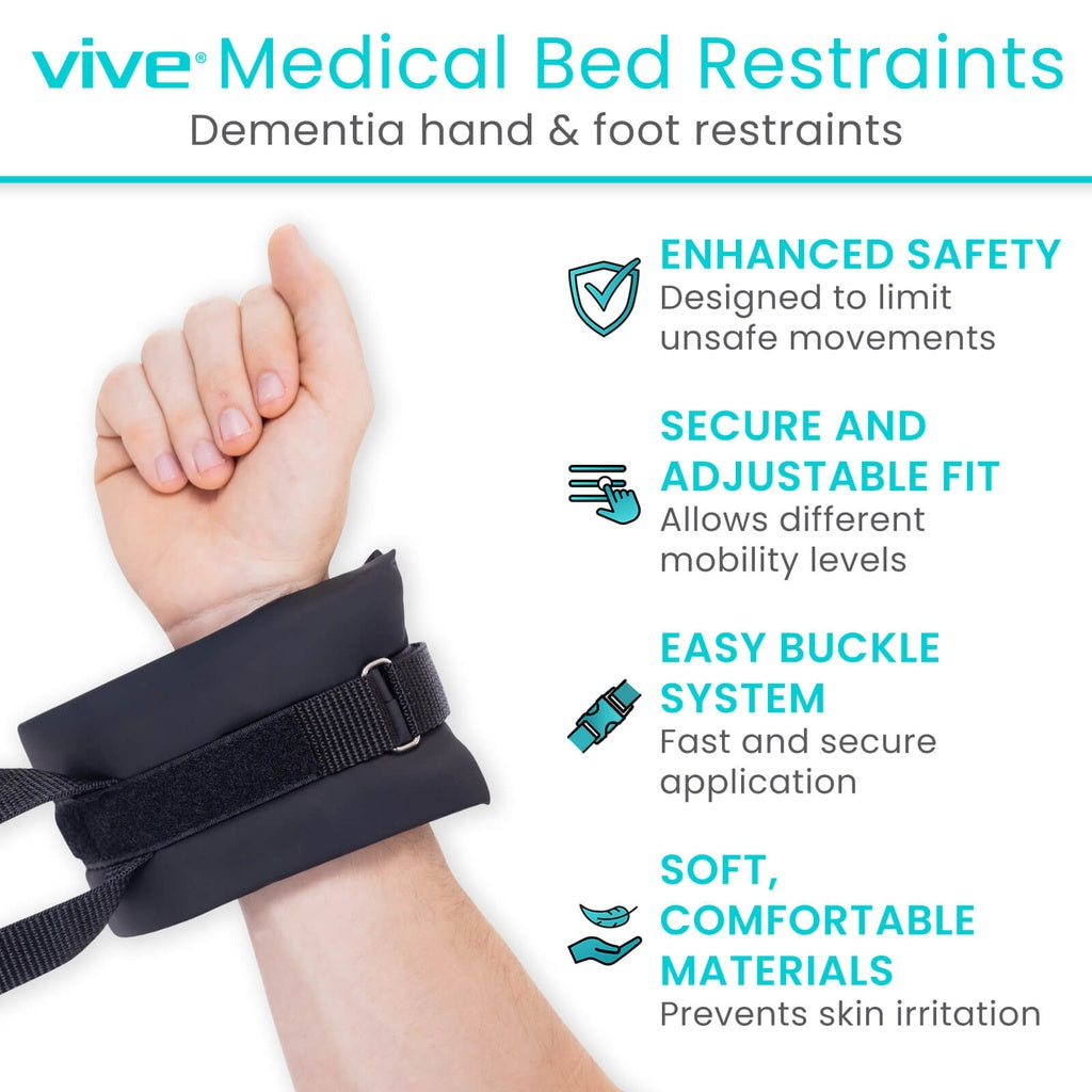 Dementia Hand and Foot Restraints