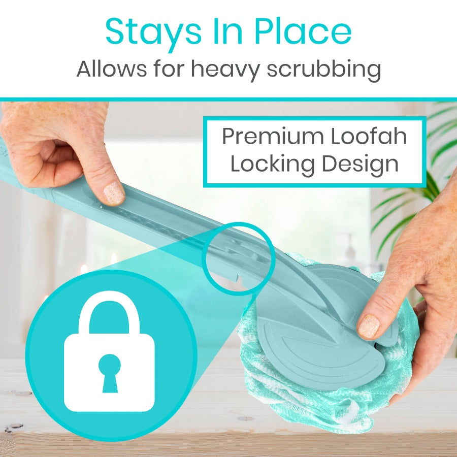 Interchangeable Loofah Handle