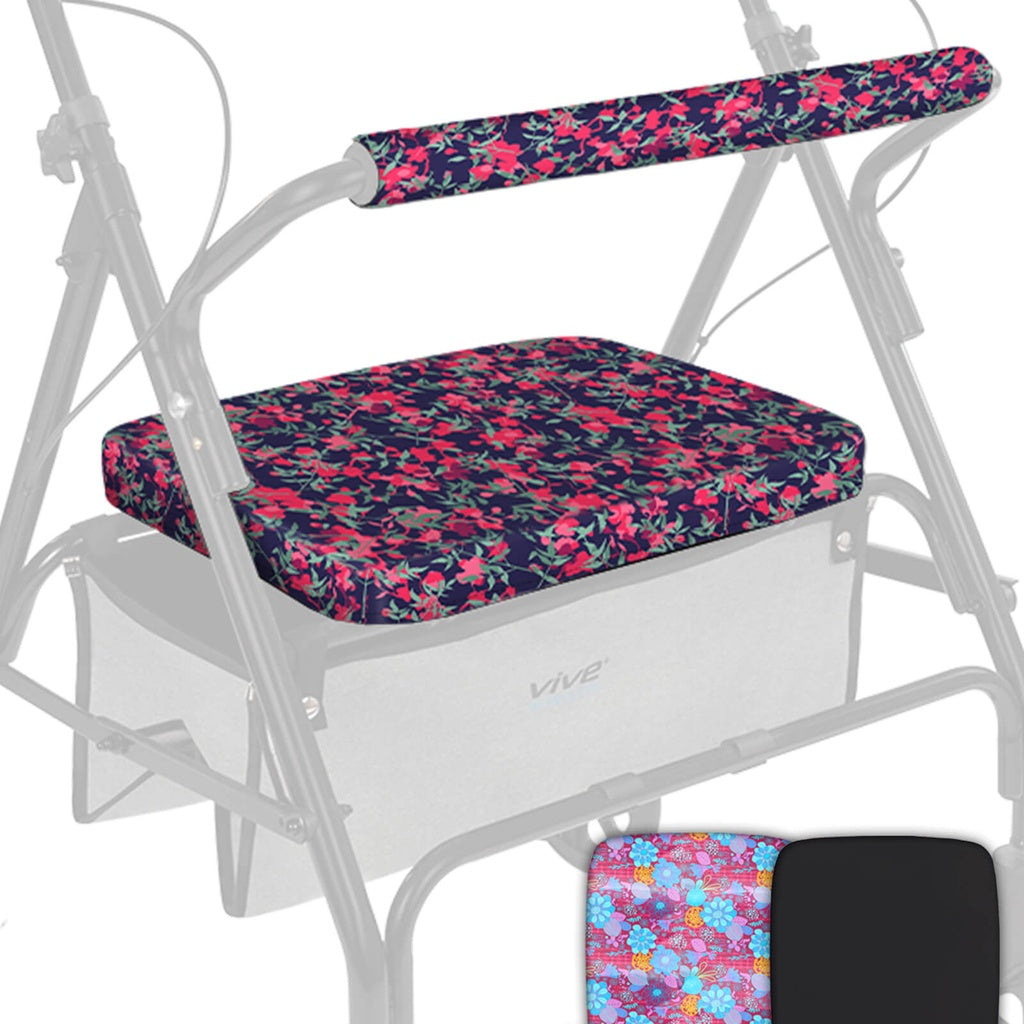 Rollator Seat and Backrest Cover