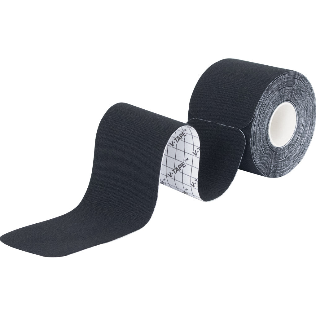 Kinesiology Tape Pre-Cut 2''x16.4' Black