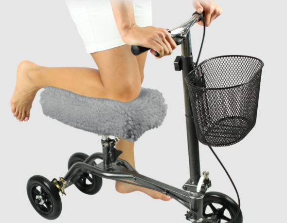 Sheepskin Knee Walker Pad