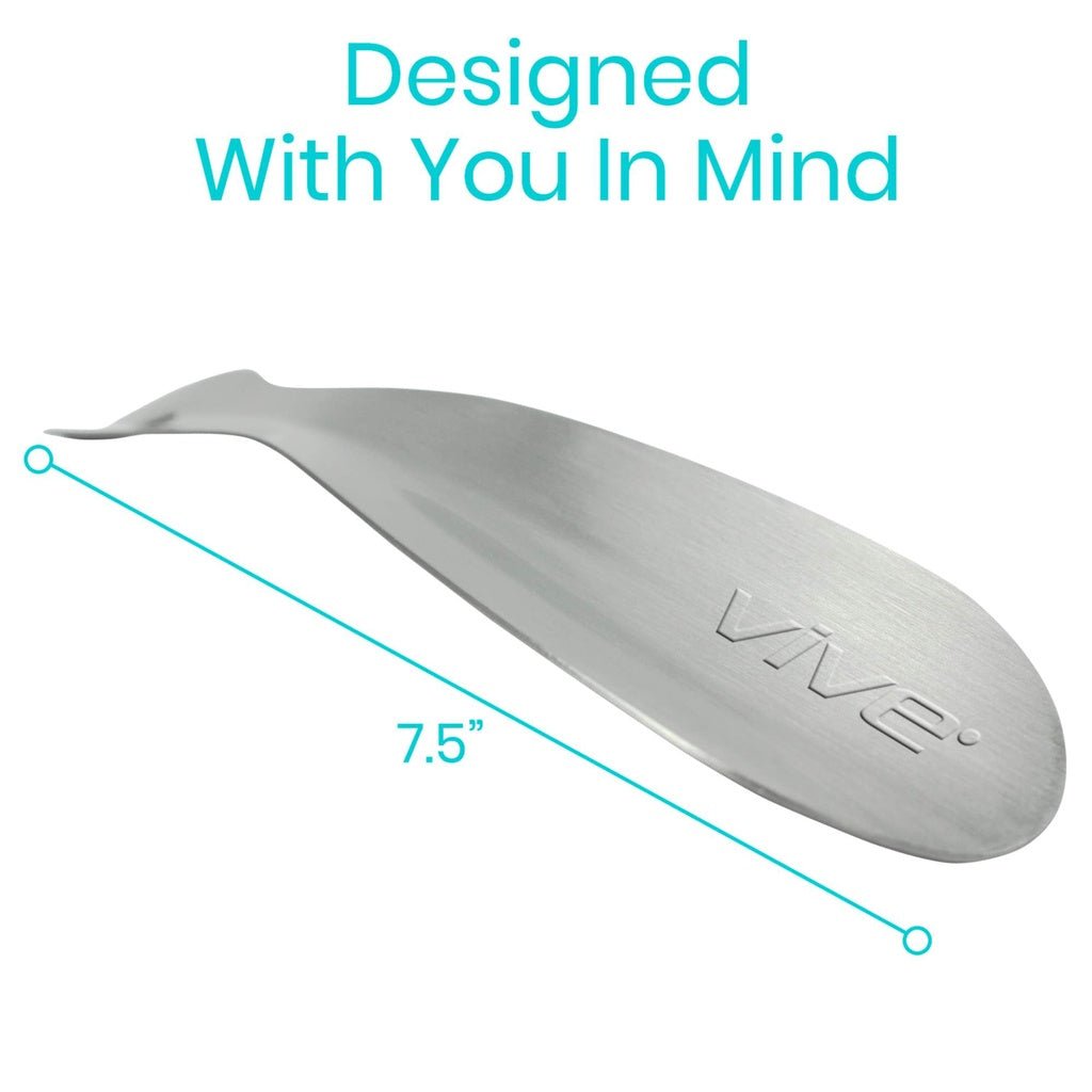 Metal Shoehorn 7.5"