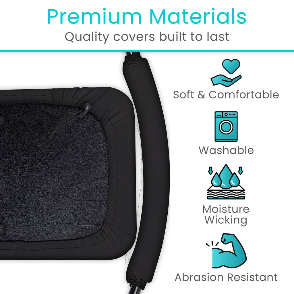 Rollator Seat and Backrest Cover