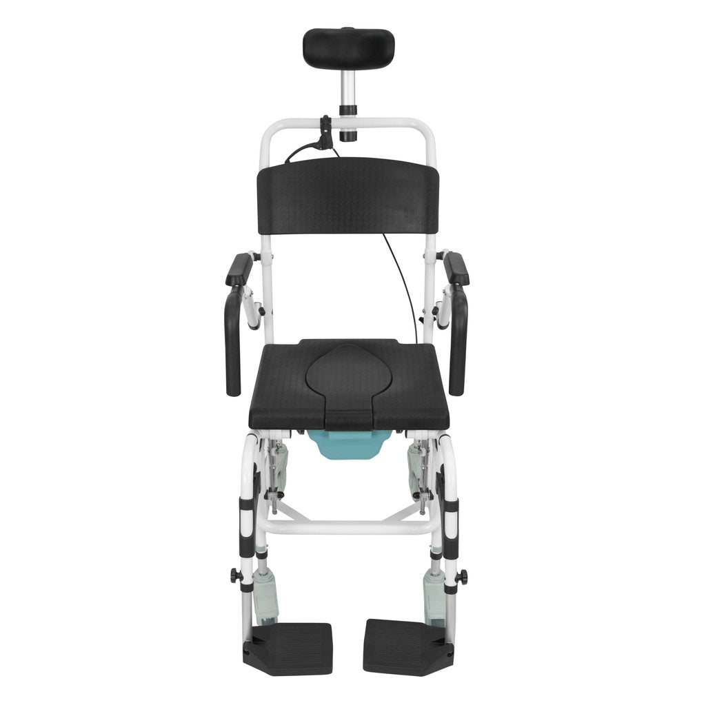 *Inspected Return* Reclining Shower Commode Transport Chair
