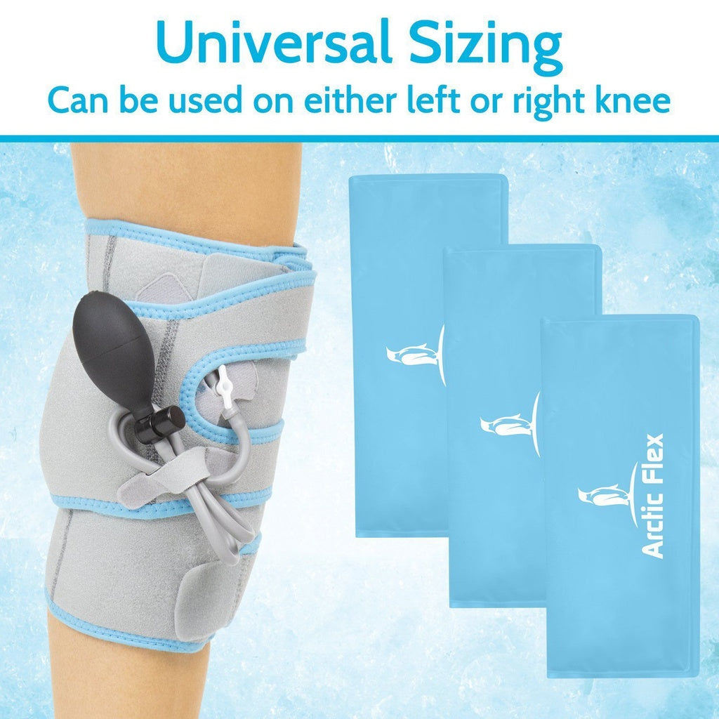 Knee Compression Ice Wrap