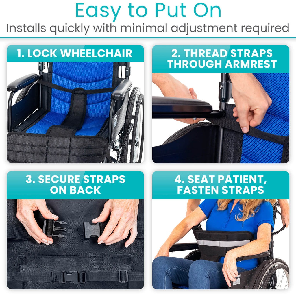 Waist and Pelvic Wheelchair Harness
