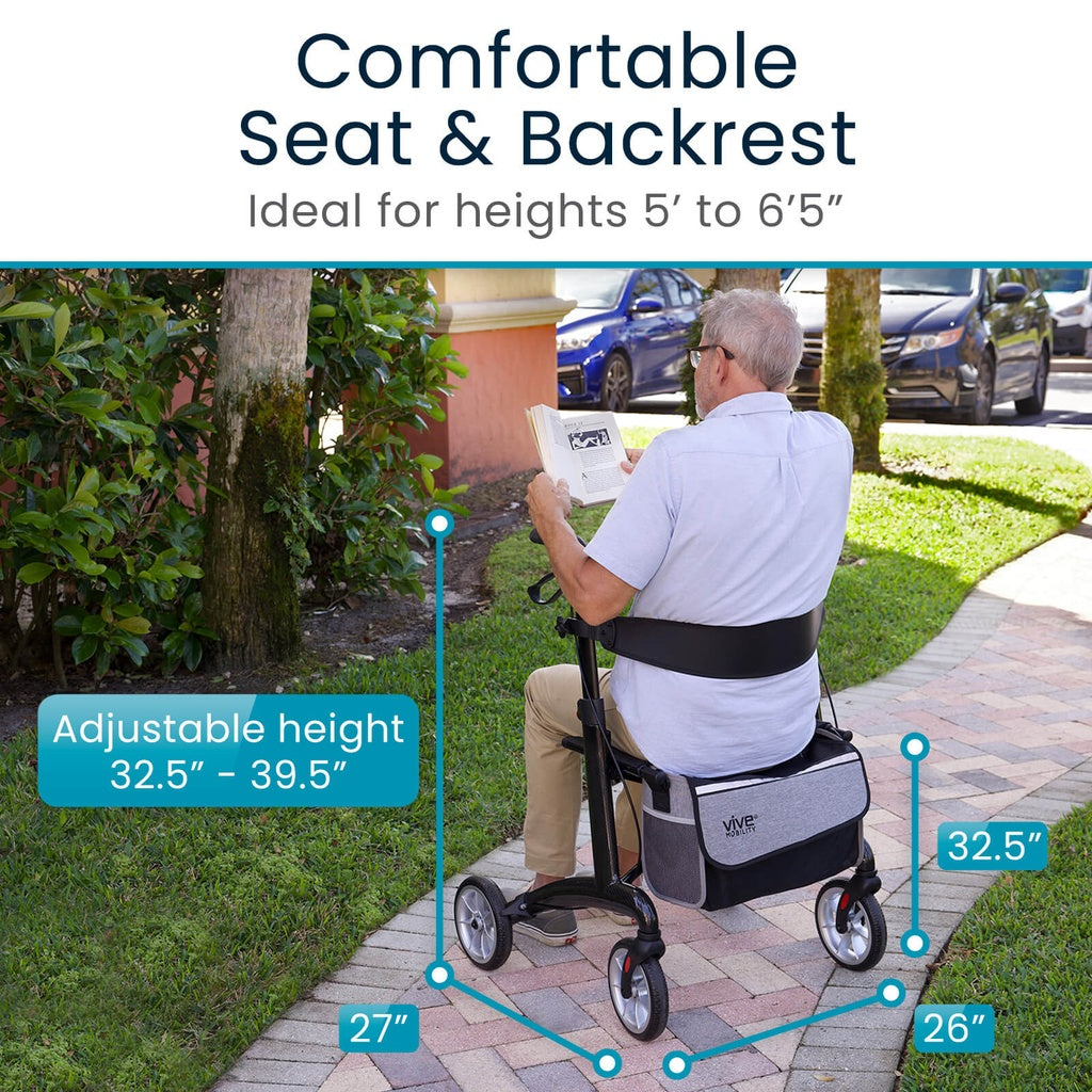 *Inspected Return* Bariatric Carbon Fiber Rollator
