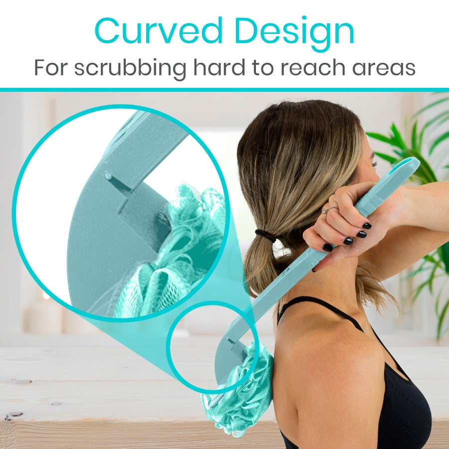 Interchangeable Loofah Handle