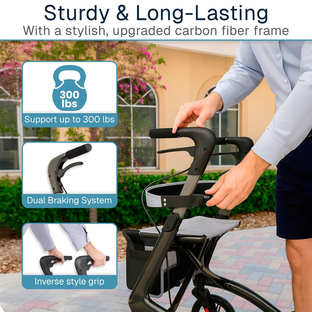 *Inspected Return* CarbonGlide Rollator