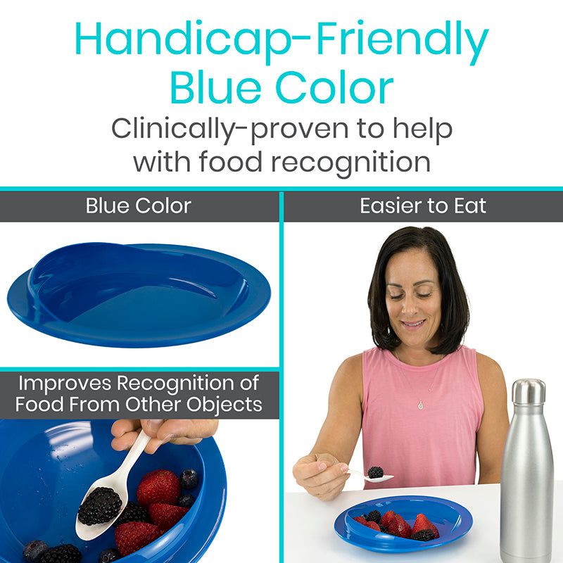 Spill Proof Scoop Plate