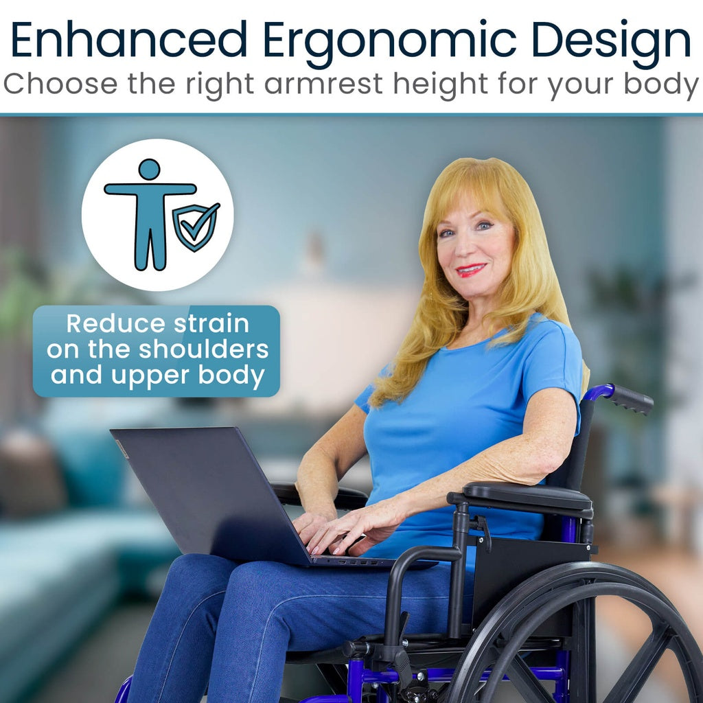*Inspected Return* Height Adjustable Wheelchair Armrests