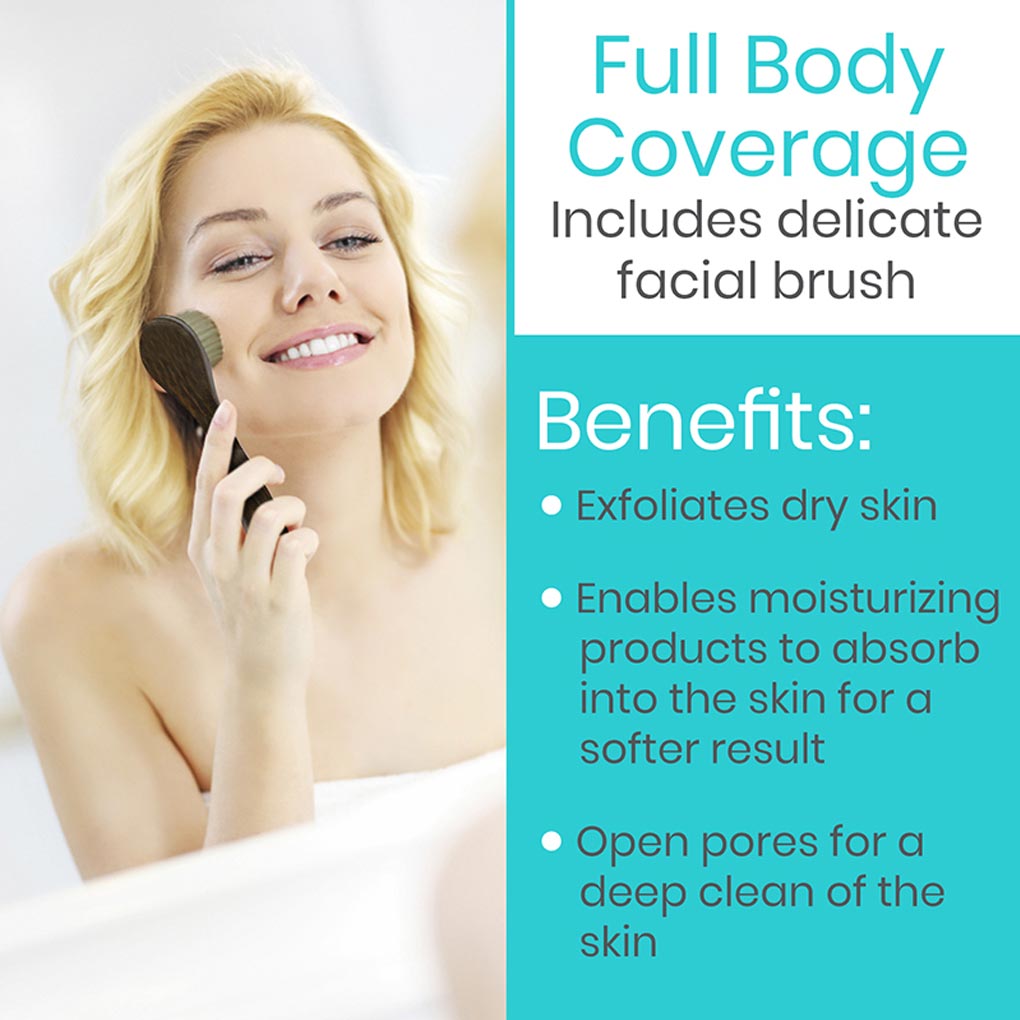 Body Brush Set Dark