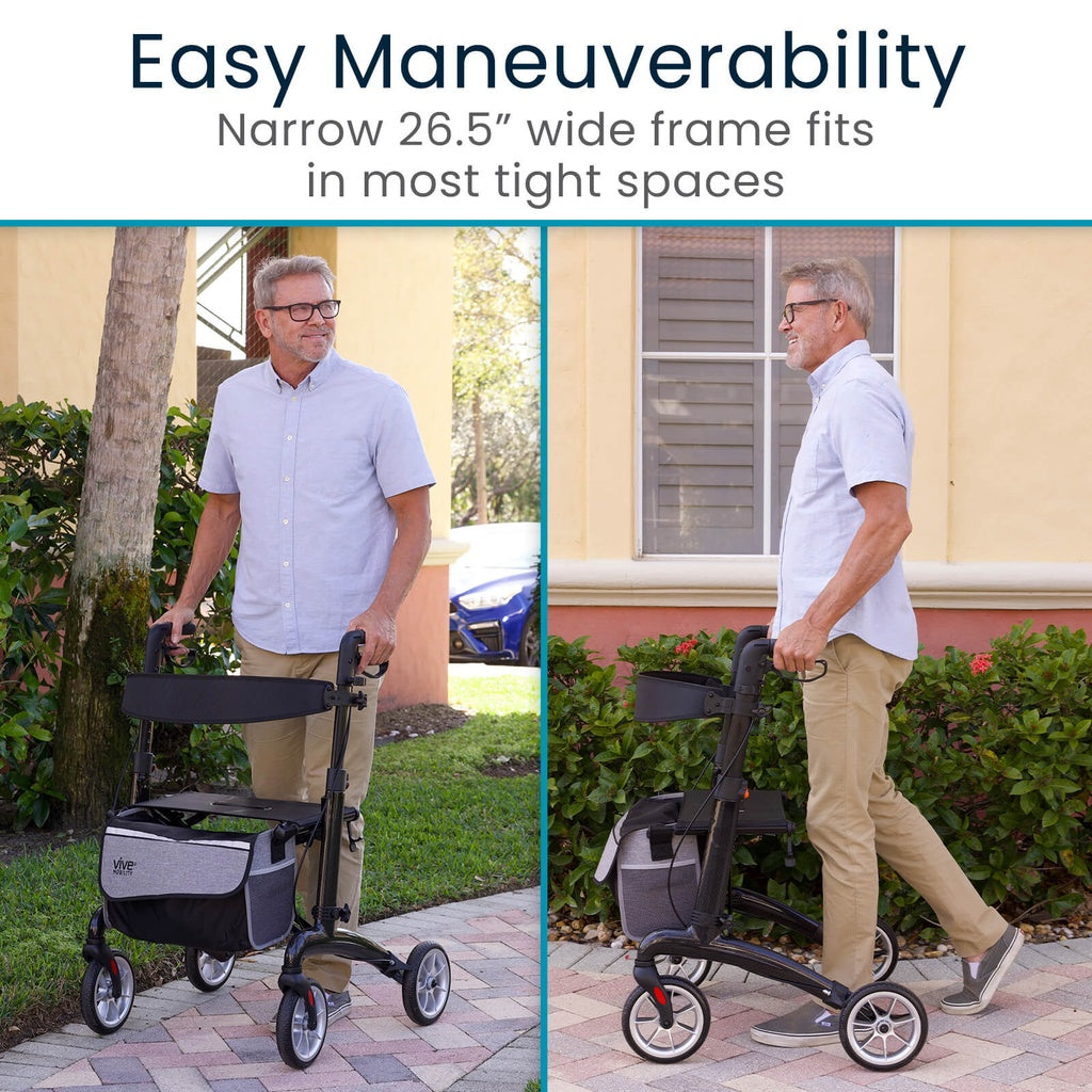 *Inspected Return* Bariatric Carbon Fiber Rollator